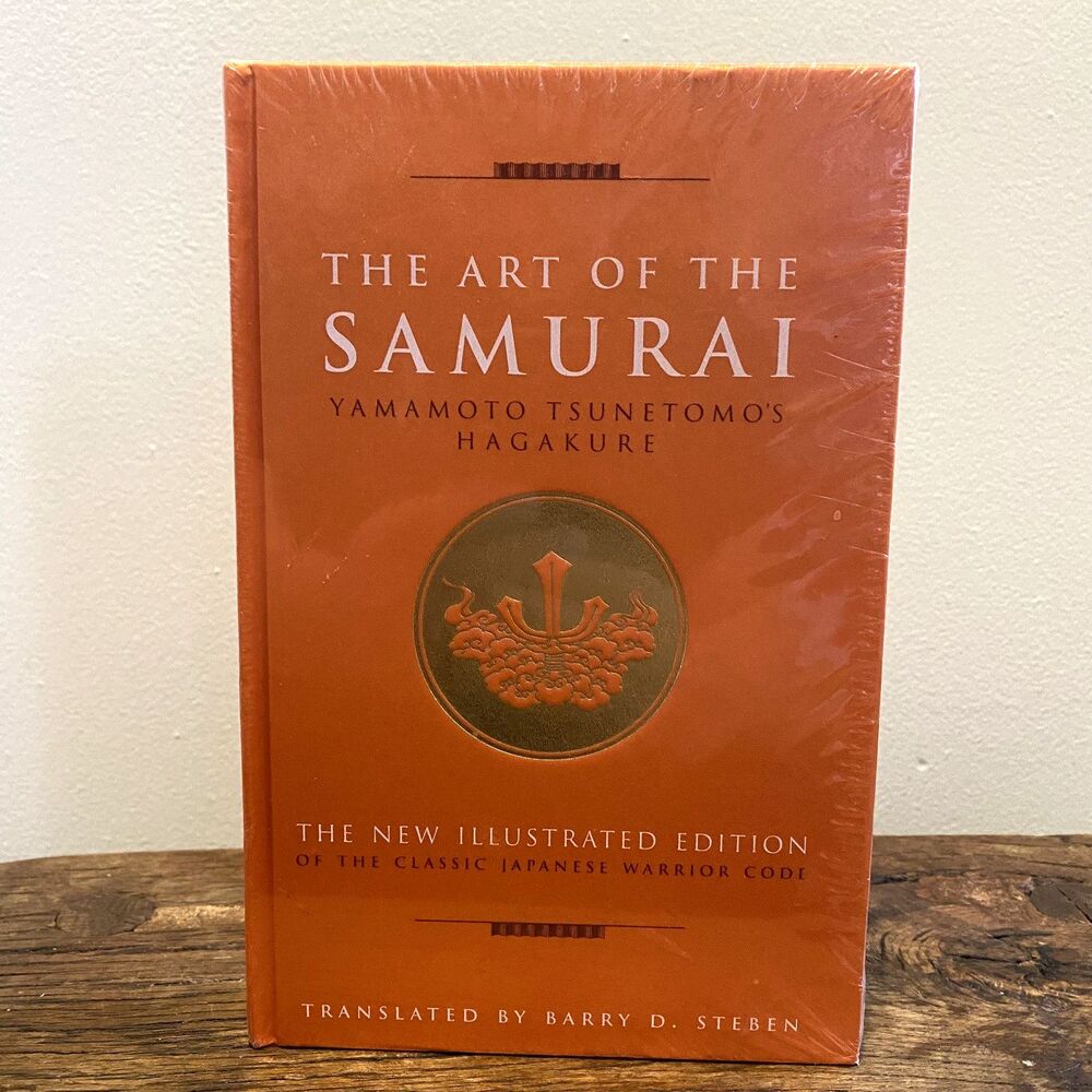 New The Art of the Samurai: Hagakure by Yamamoto Tsunetomo - Silkbound Hardcover